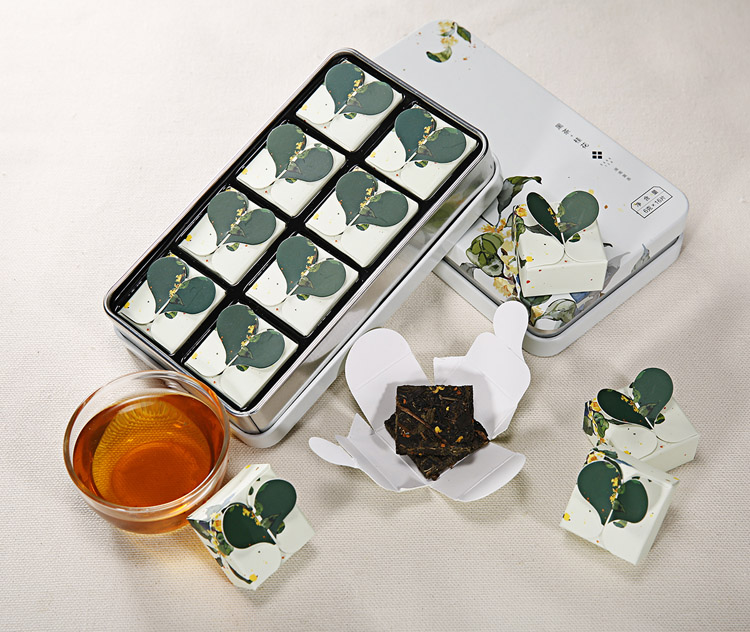 小(xiǎo)茶藏花(huā)桂花(huā)茶礼盒