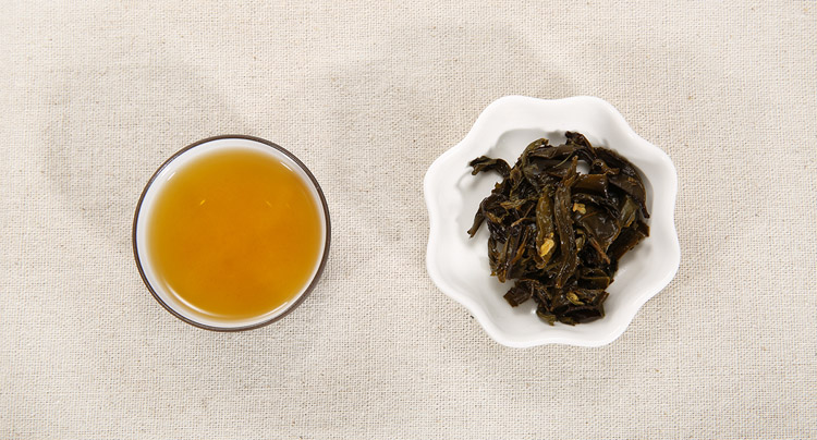 桂花(huā)茶拼配黑茶