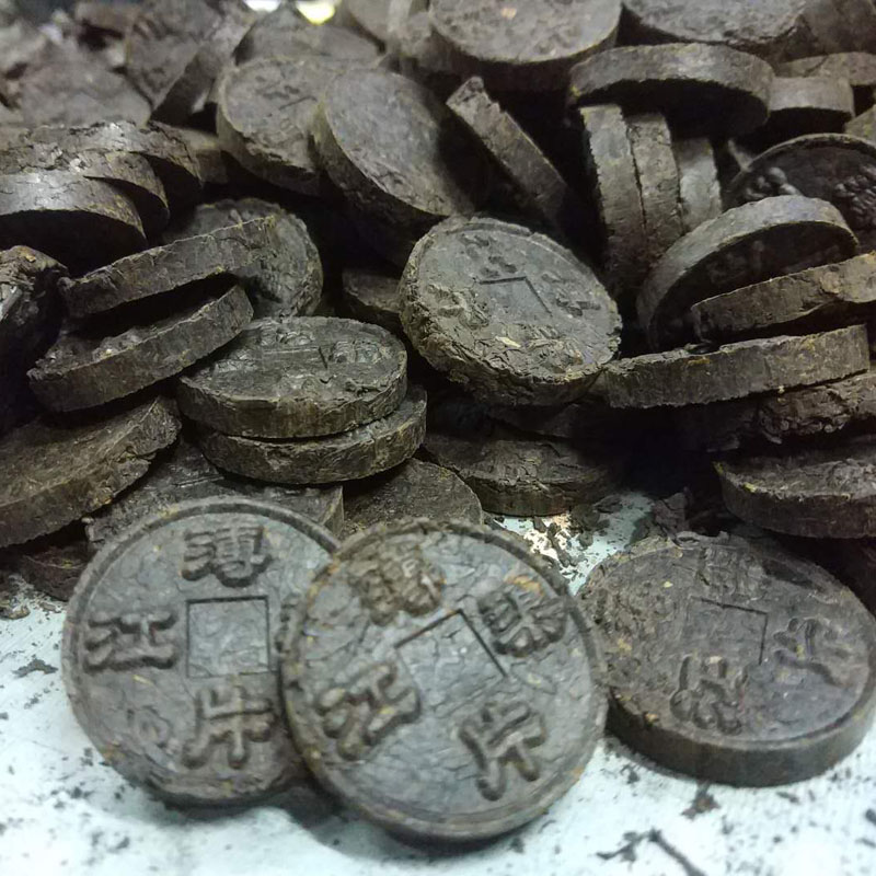 安化黑茶渠江薄片定制貼牌來料